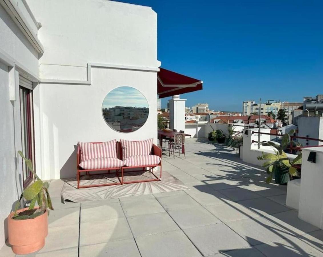 Apartament Groovy Caparica Gem With Large Sunny Terrace Costa de Caparica Zewnętrze zdjęcie